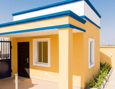 Police divisional headquarters, Ilorin: single-storey entrance block